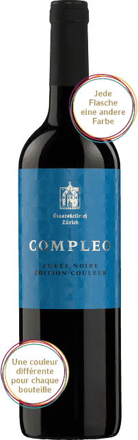 2023 Compleo Cuvée Noire Édition Couleur Vin de Pays Suisse Staatskellerei Zürich