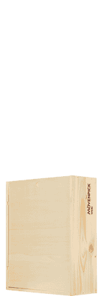 Holzkiste / Caisse Bois 3 x 75 cl Logo Mövenpick